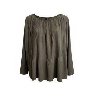 Ann Taylor Pleated Blouse